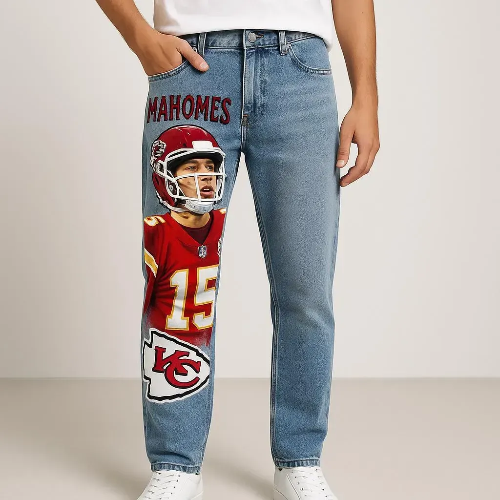 Custom Hand-painted Jeans