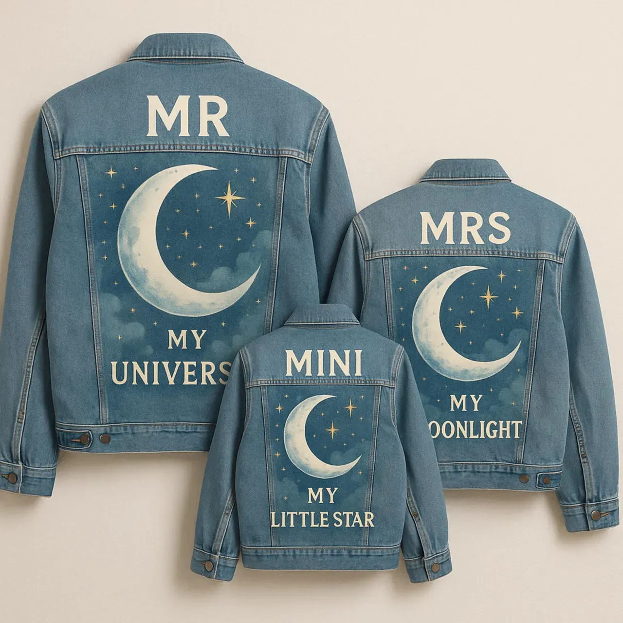 Matching Family Denim Jackets