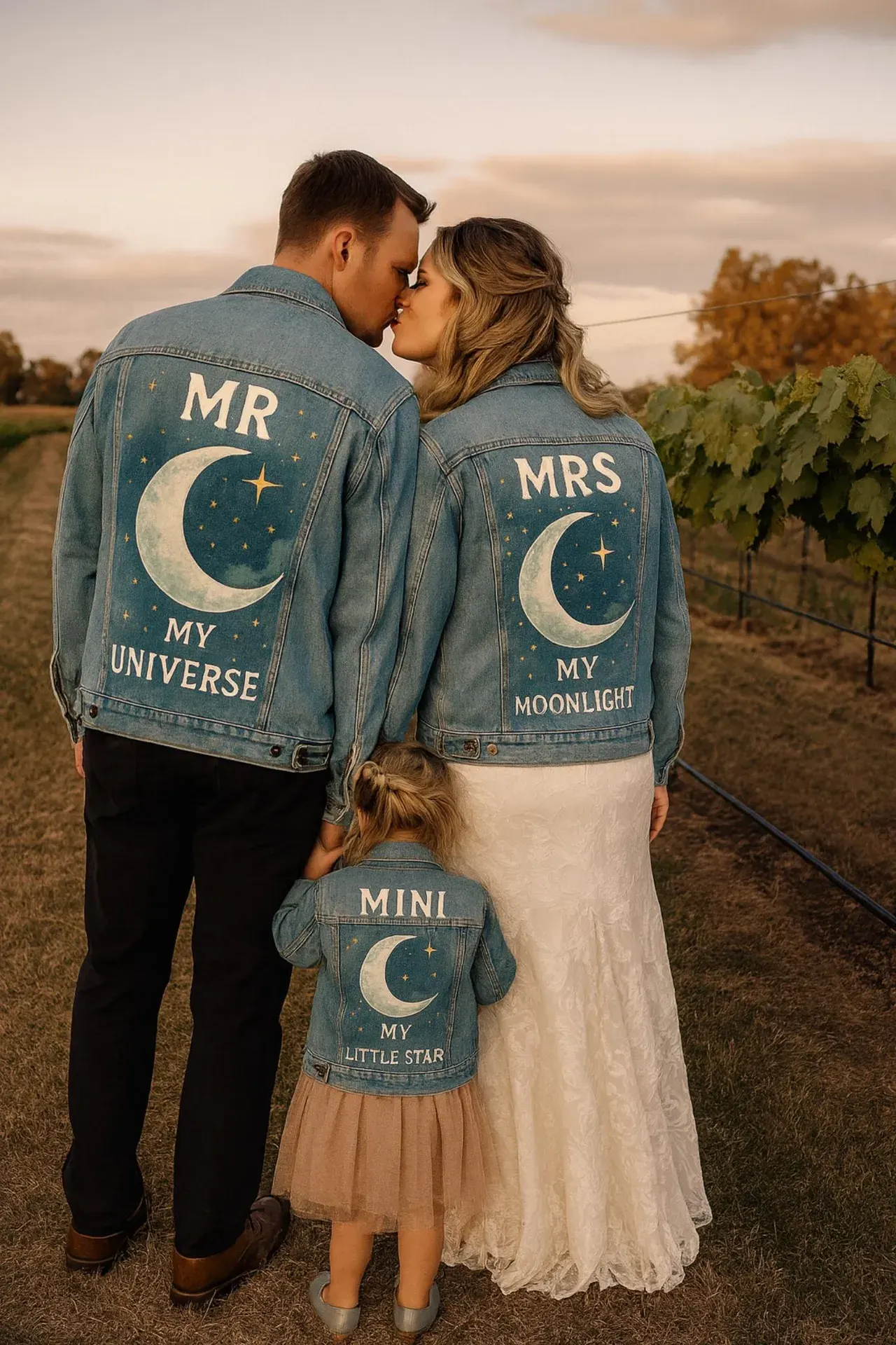 Matching Family Denim Jackets