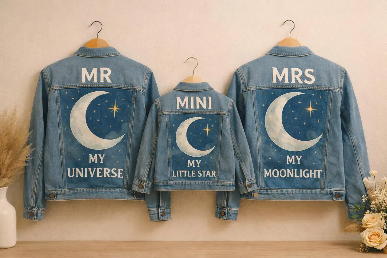 Matching Family Denim Jackets