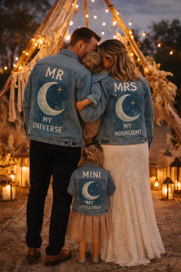 Matching Family Denim Jackets